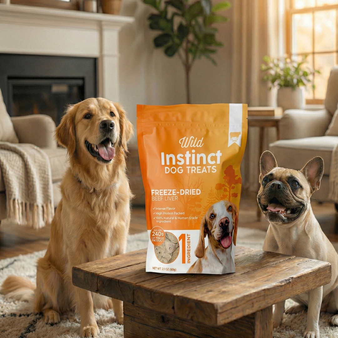 Freeze Dried Beef Liver Dog Treats