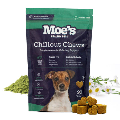 Chillout Chews Calming Supplement for Dogs