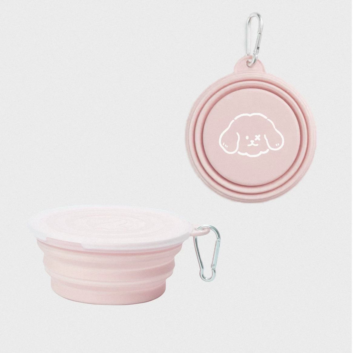Single Foldable Pet Travel Bowl