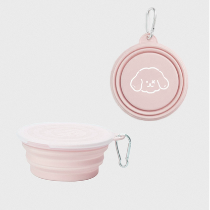 Single Foldable Pet Travel Bowl