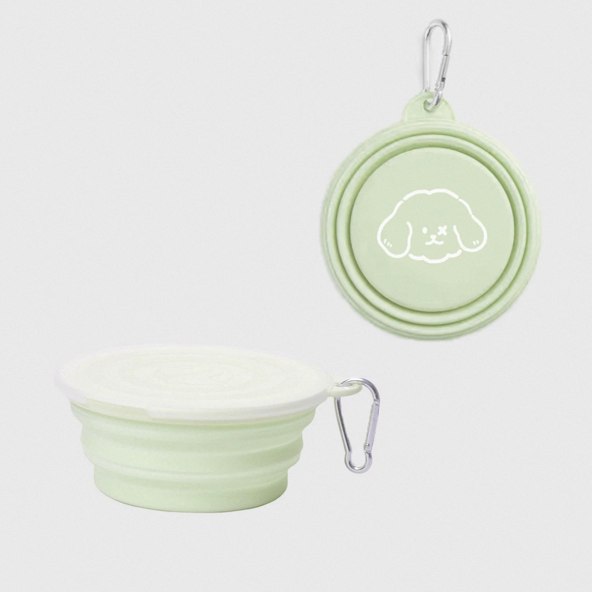 Single Foldable Pet Travel Bowl