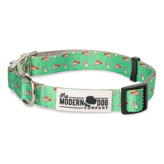 Pizza Party Dog Collar