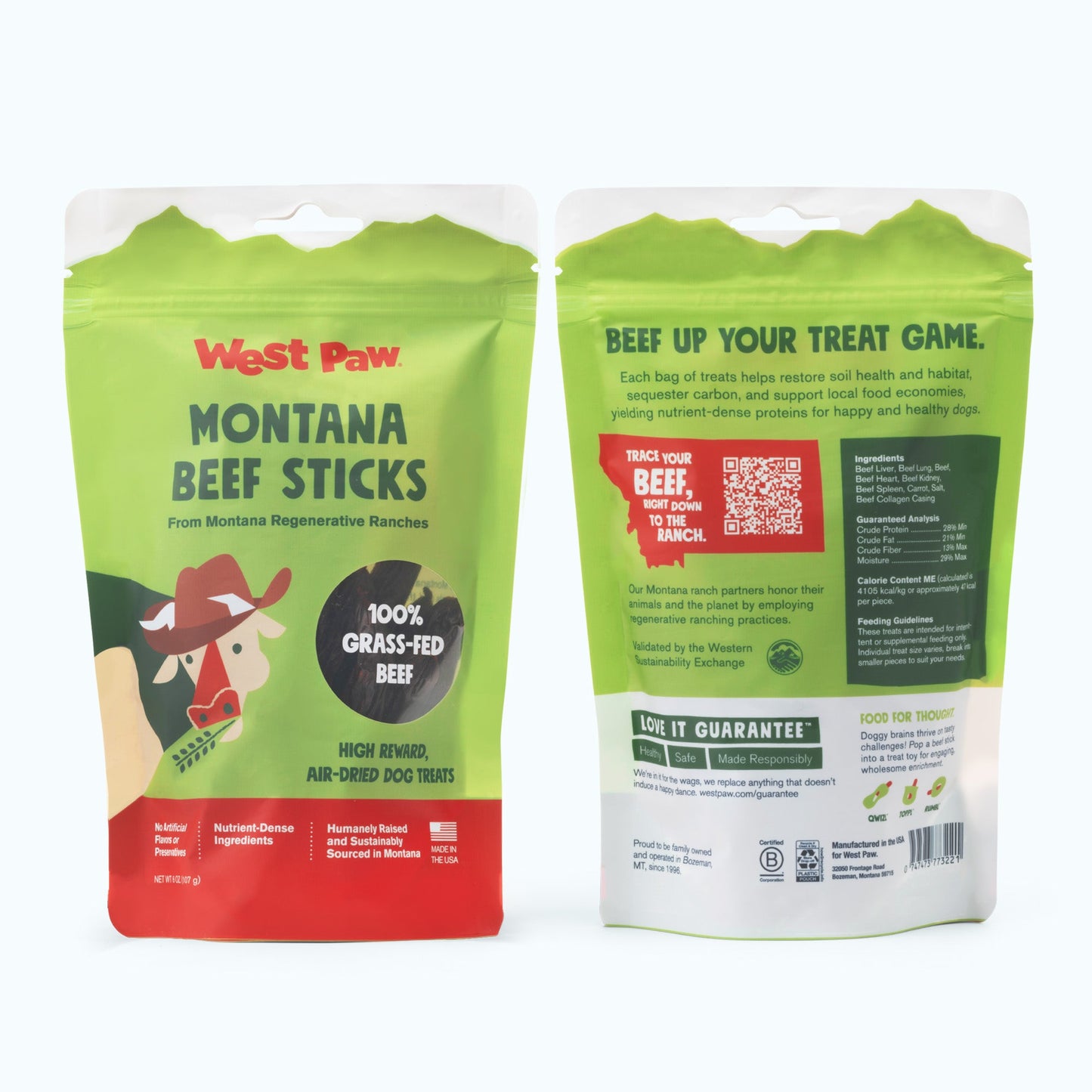 Beef Stick Air-Dried Dog Treats