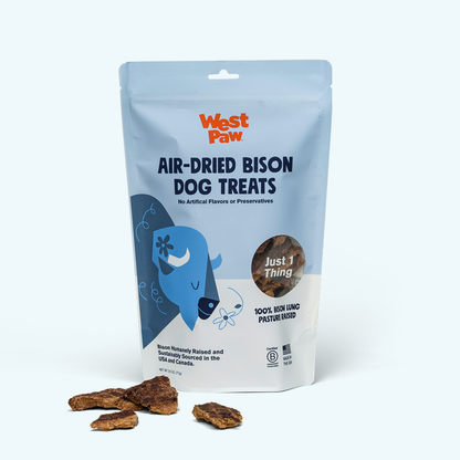 Bison Lung Air-Dried Dog Treats