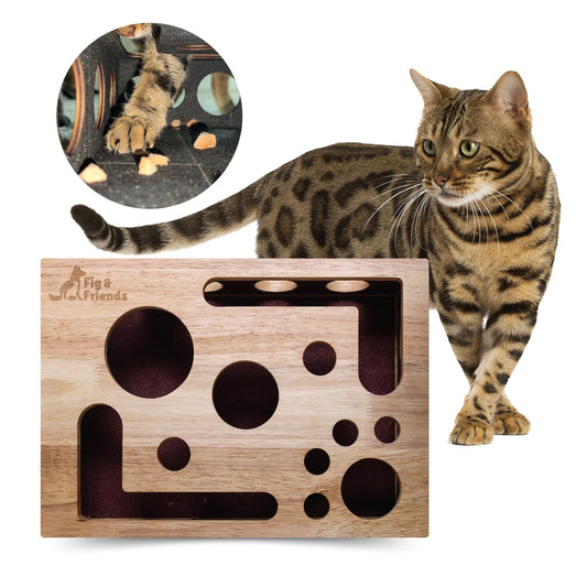 The Original Cat Nail File Enrichment Box