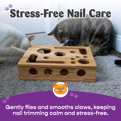 The Original Cat Nail File Enrichment Box