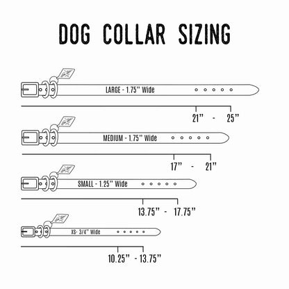 Leather Dog Collar Classic