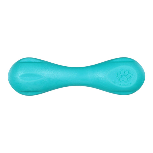 Hurley Teal Dog Bone Chew Toy
