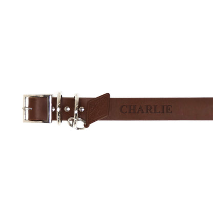 Leather Dog Collar Classic