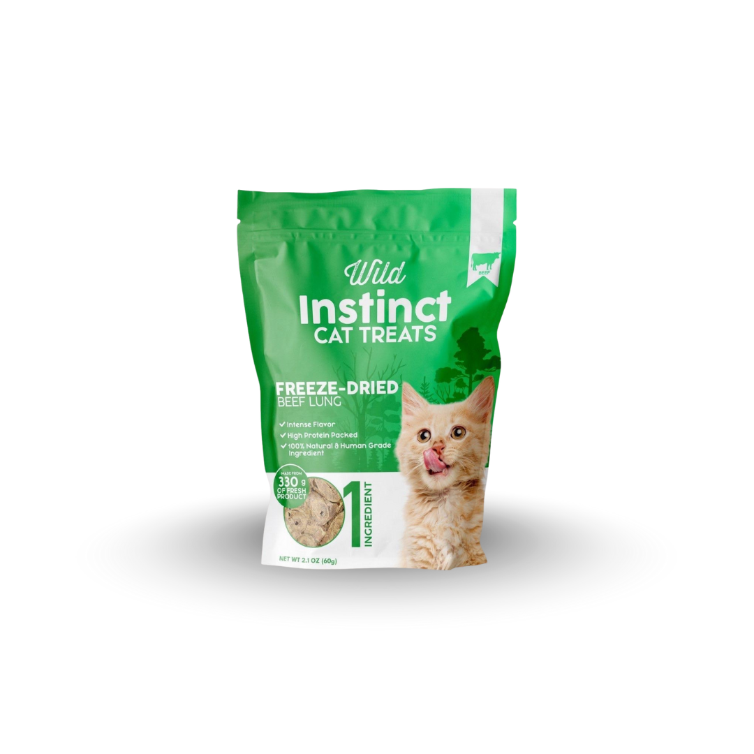 Freeze Dried Beef Lung Cat Treats