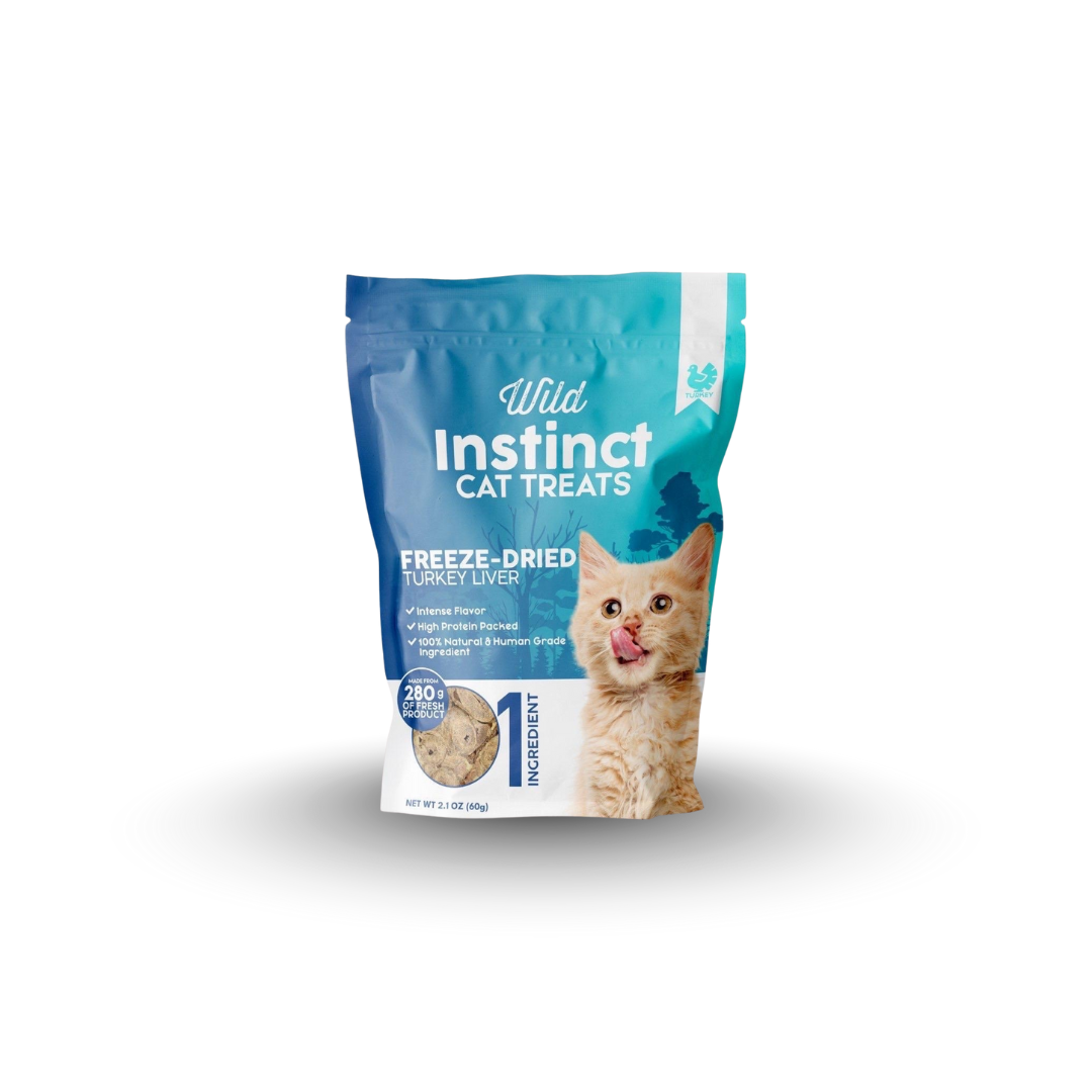 Freeze Dried Turkey Liver Cat Treats