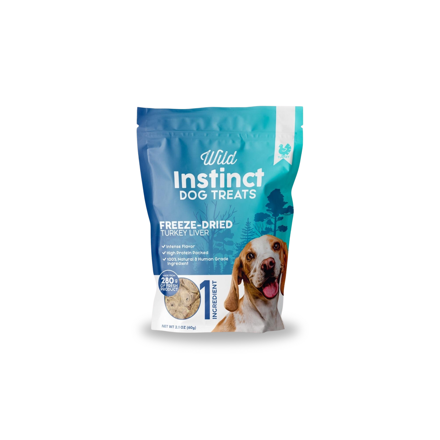 Freeze Dried Turkey Liver Dog Treats