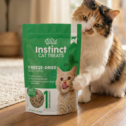Freeze Dried Beef Lung Cat Treats