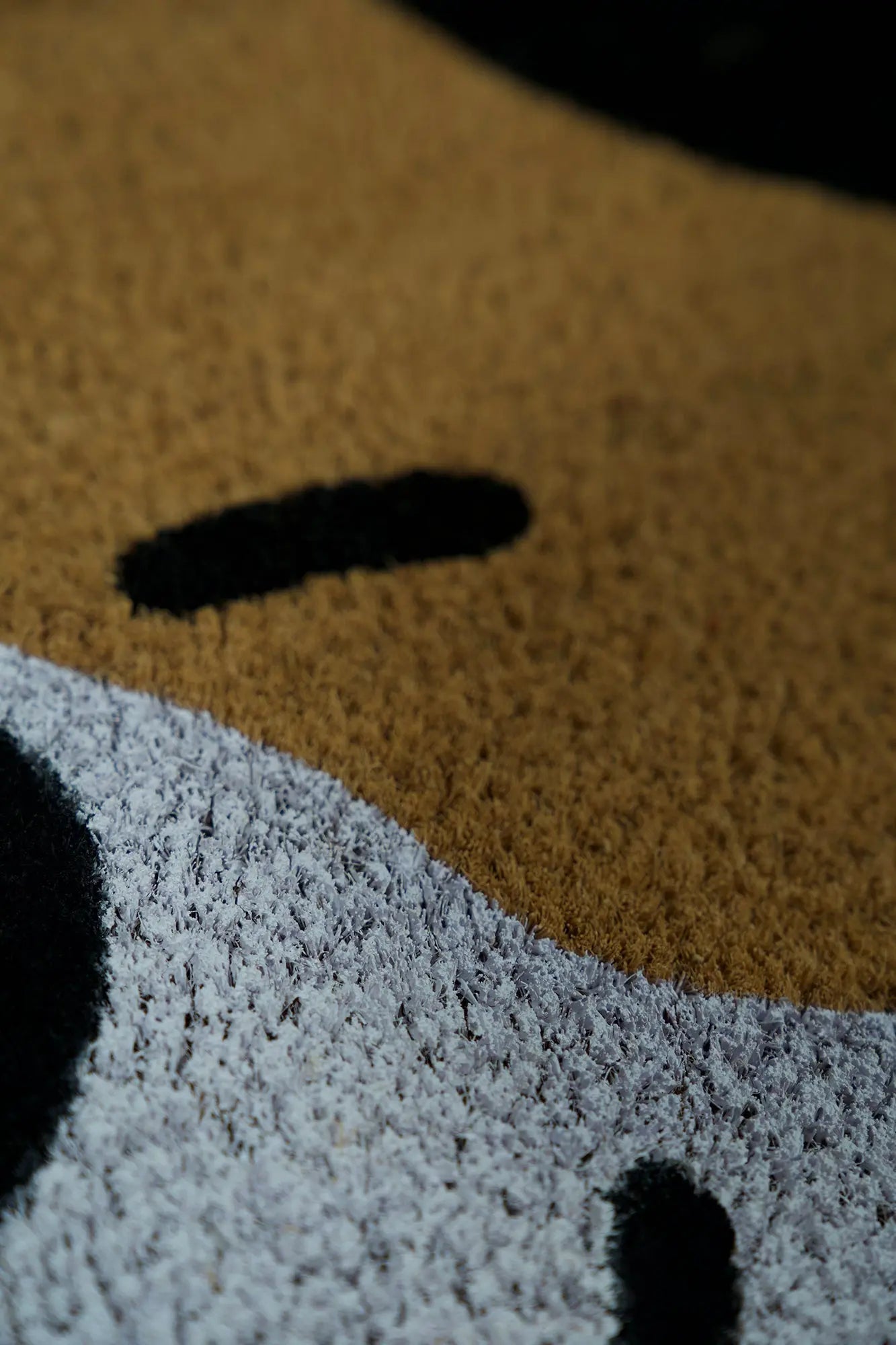 Dog Print Natural Coir Doormat