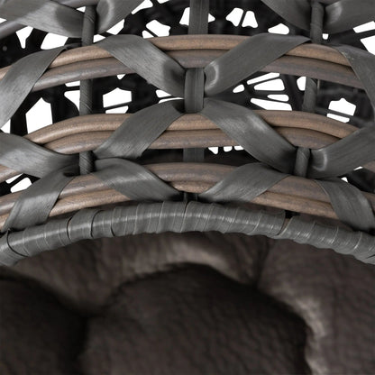 Hemisphere Rattan Elevated Pet Bed