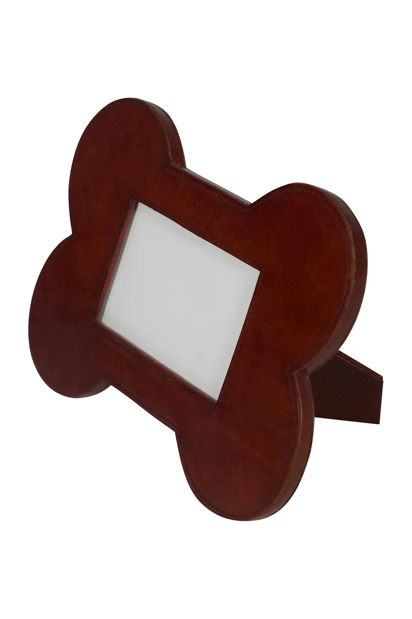 Bone Shaped Leather Pet Picture Frame