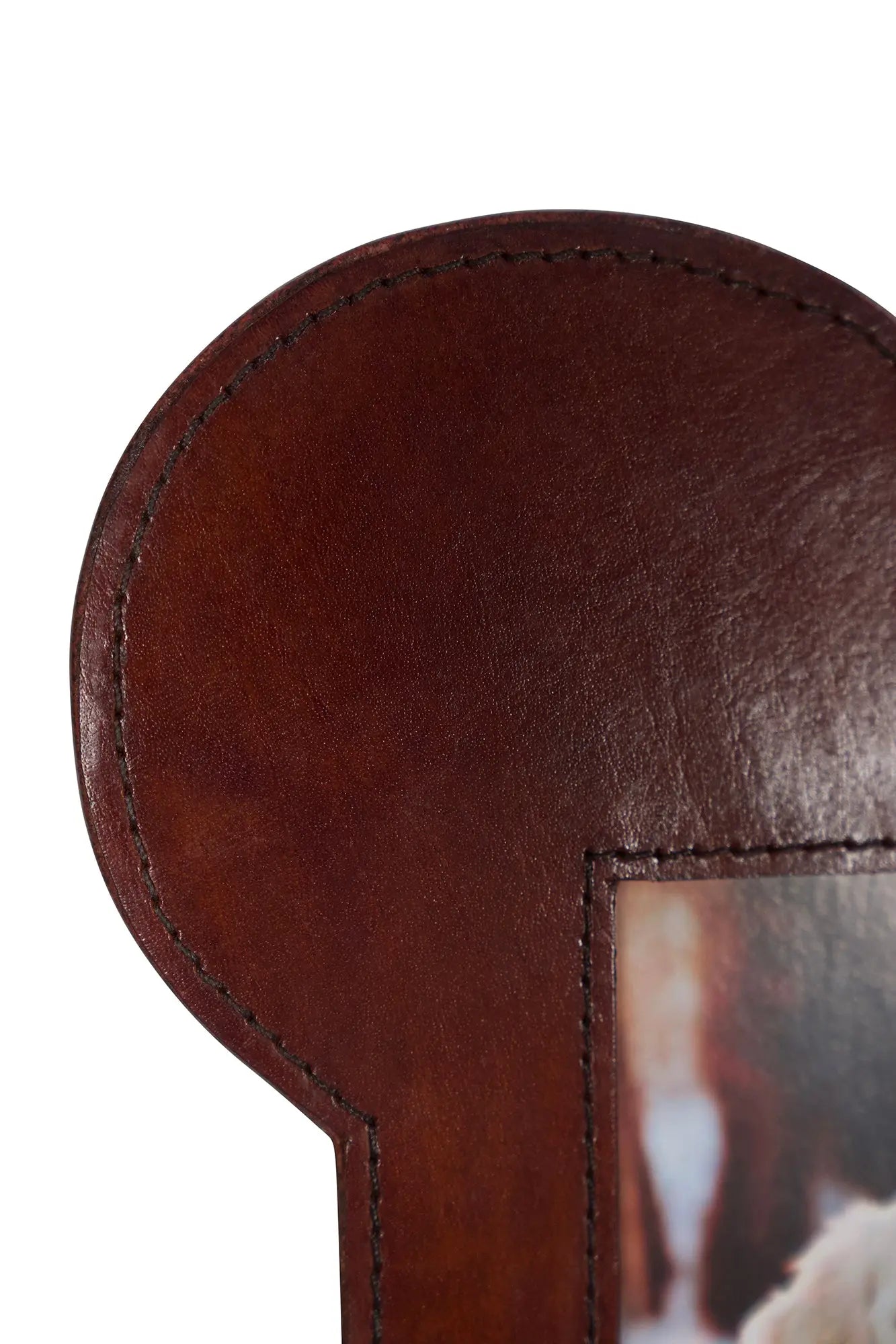 Bone Shaped Leather Pet Picture Frame