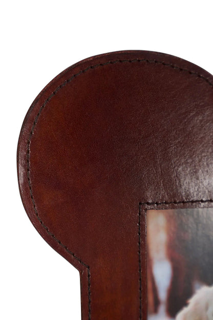 Bone Shaped Leather Pet Picture Frame