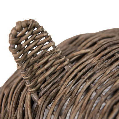 Wicker Cat Ear Playhouse and Pet Bed