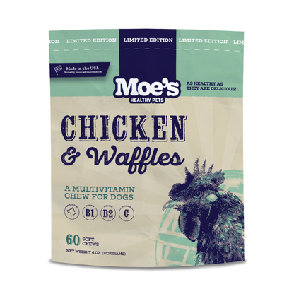 Chicken and Waffles Chews for Dogs