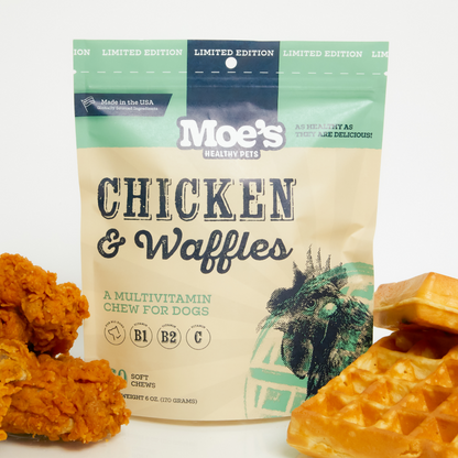 Chicken and Waffles Chews for Dogs
