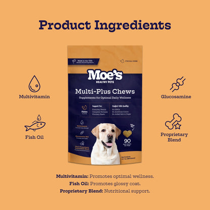Multi-Plus Chews Daily Multivitamin for Dogs