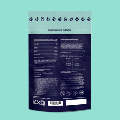 Pre + Pro Biotic Chews for Dogs