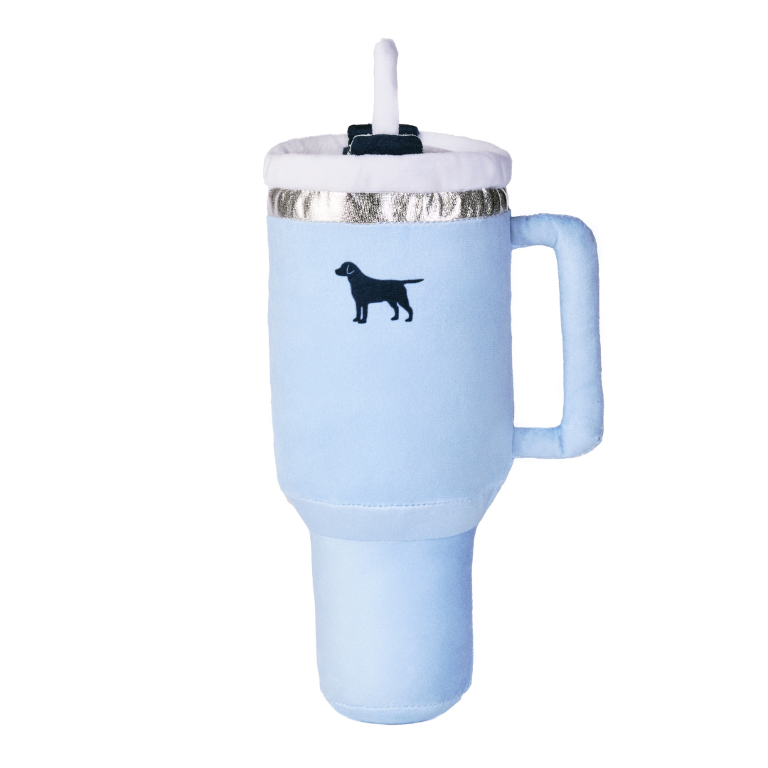 Pup Cup Squeaky Plush Dog Toy