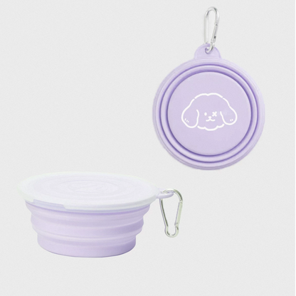 Single Foldable Pet Travel Bowl