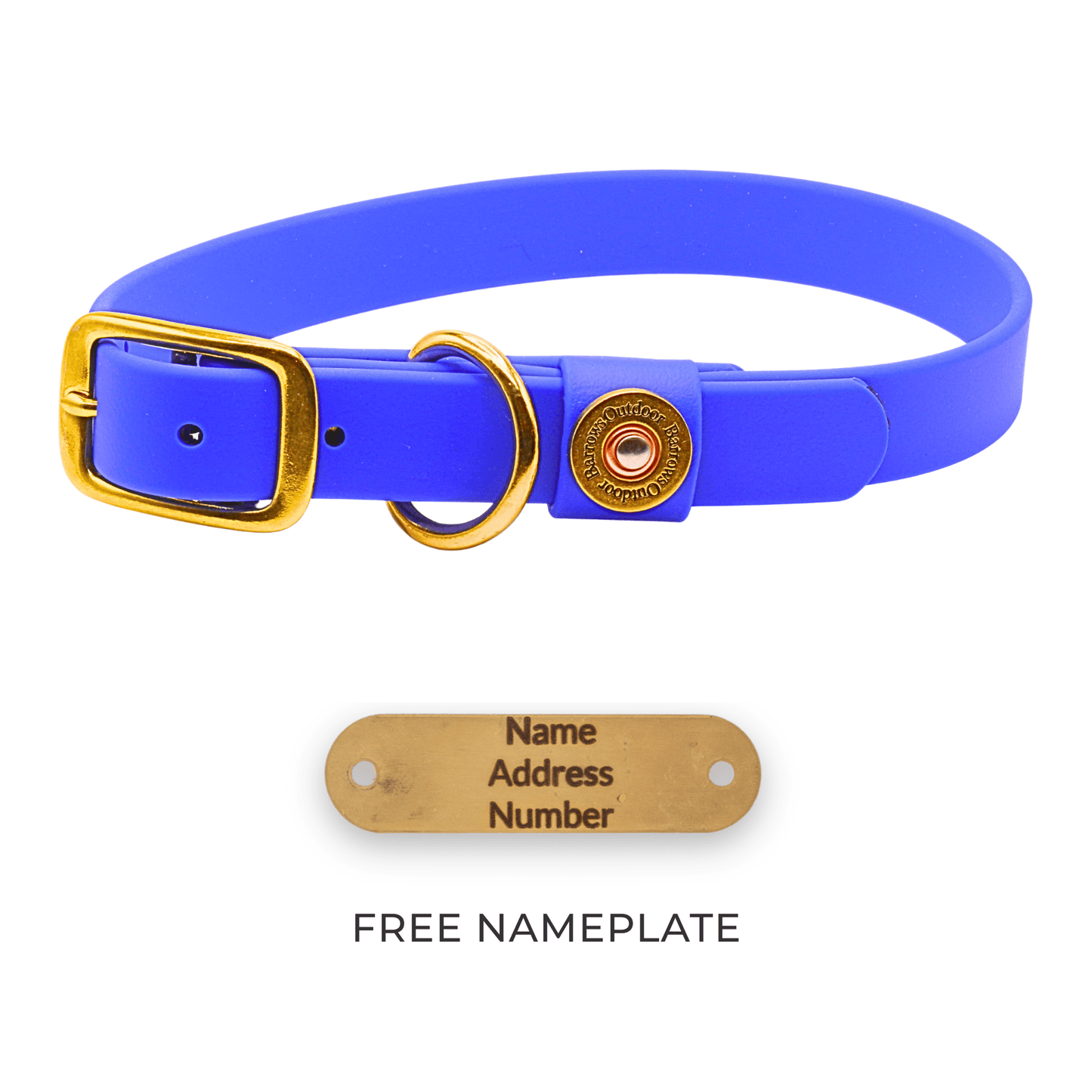 Barrows Dog Collar Blue