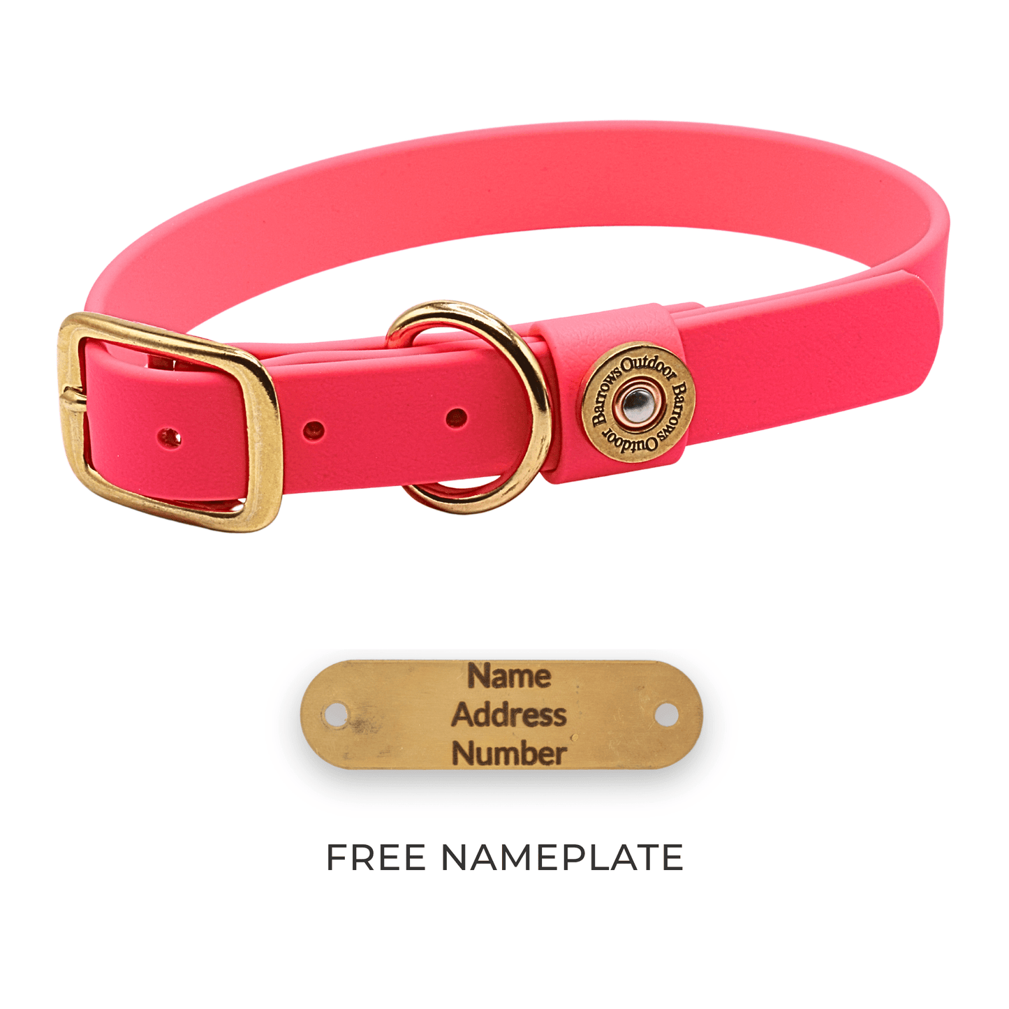 Barrows Dog Collar Pink