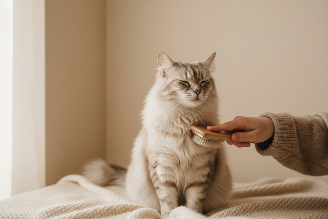 Brushing Cat - Take 2