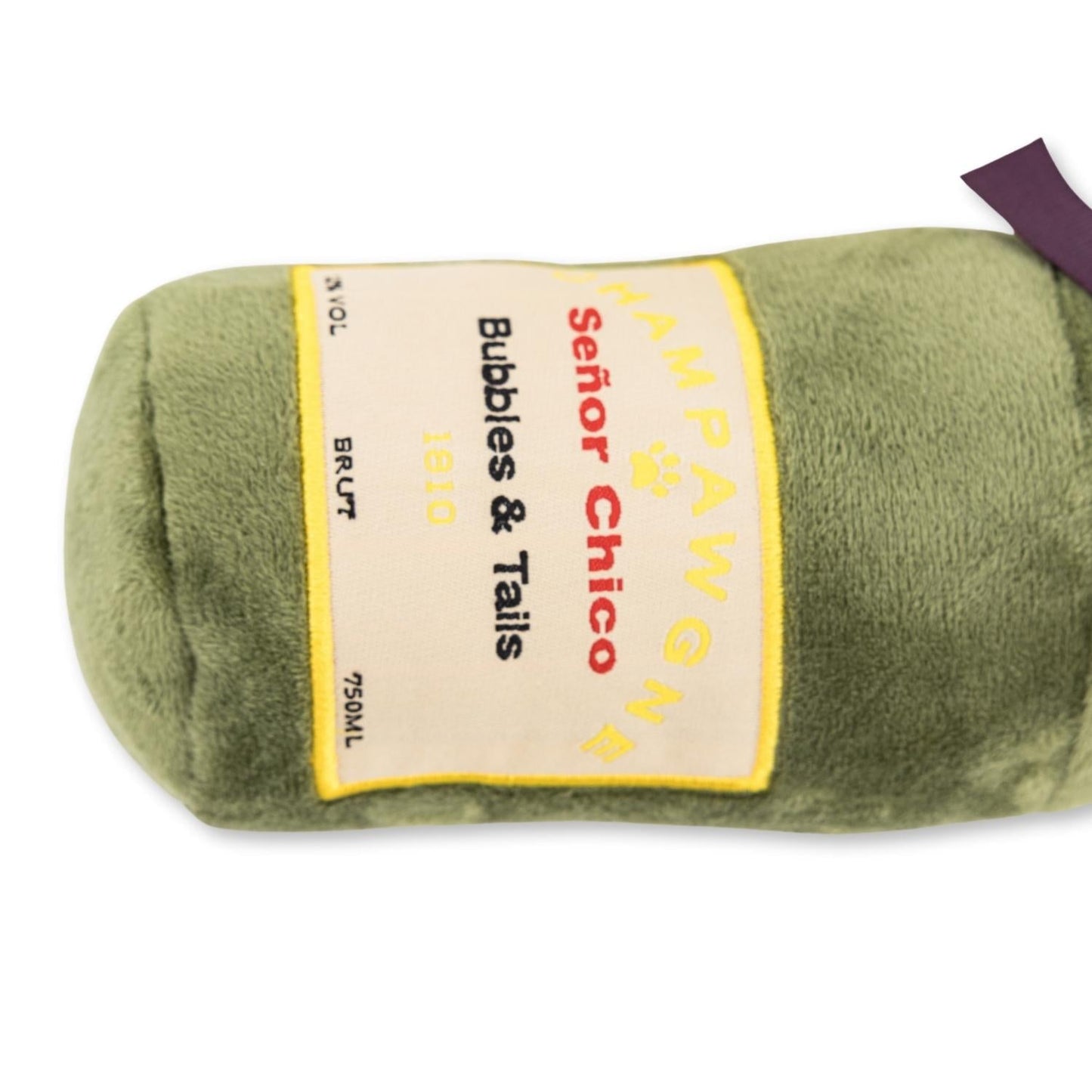 Champawgne Cheers Plush Dog Toy Gift Set
