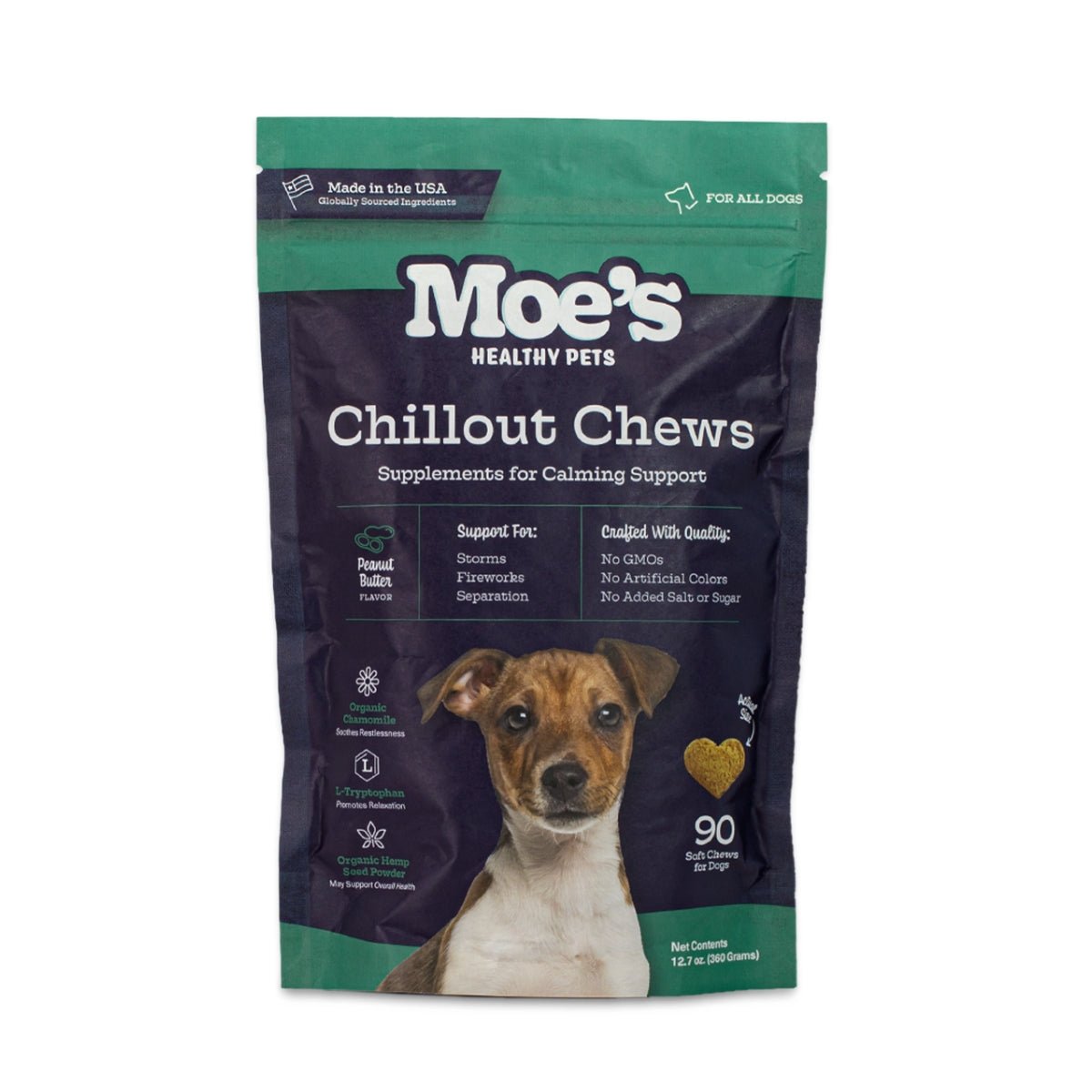 Chillout Chews Calming Supplement for Dogs