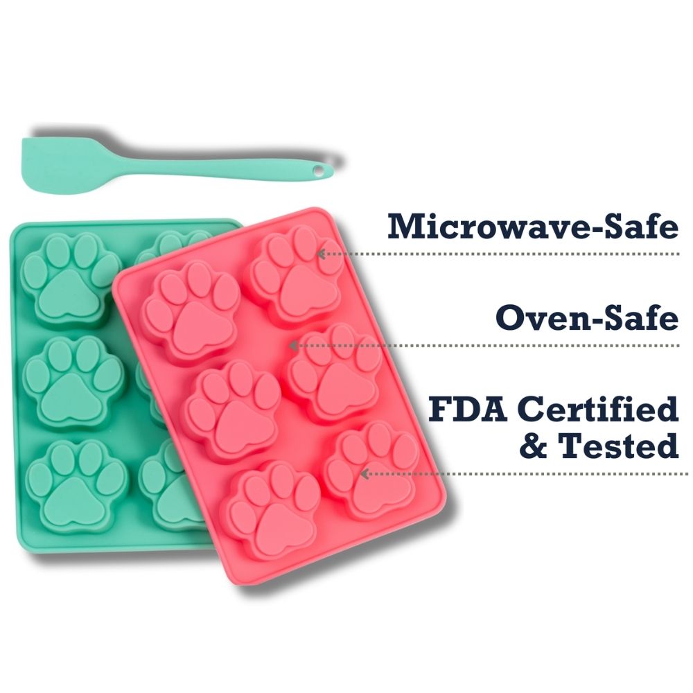 Country Living 3-Piece Silicone Dog Treat Baking Kit