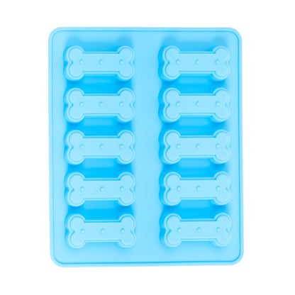 Country Living Bone-Shaped Silicone Dog Treat Baking Tray