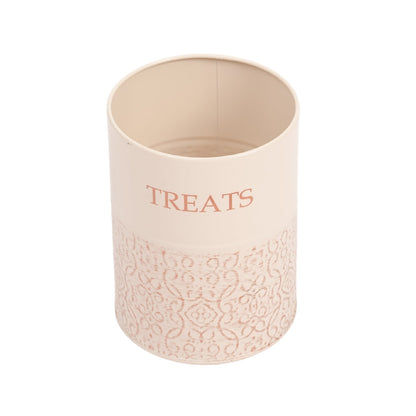 Country Living Treat Trove Dog Treat Canisters White Swan