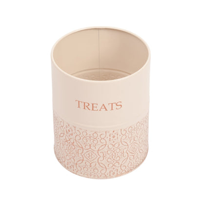 Country Living Treat Trove Dog Treat Canisters White Swan