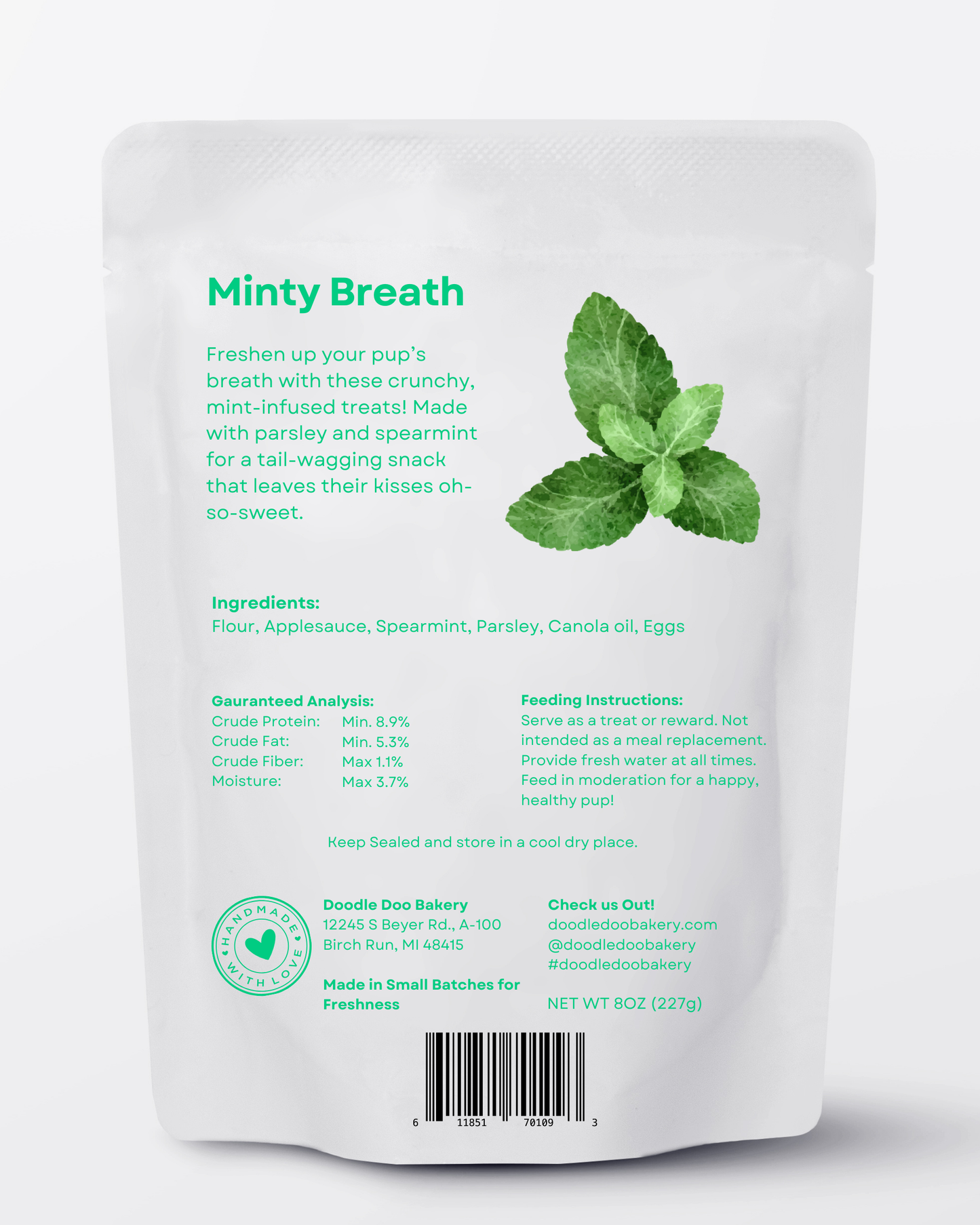 Minty Breath Blend Dog Treats