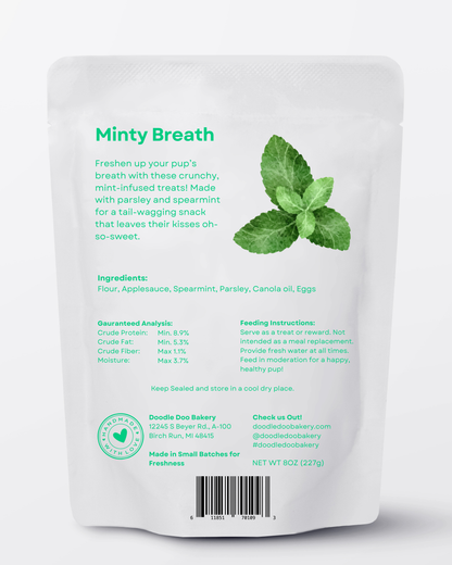 Minty Breath Blend Dog Treats
