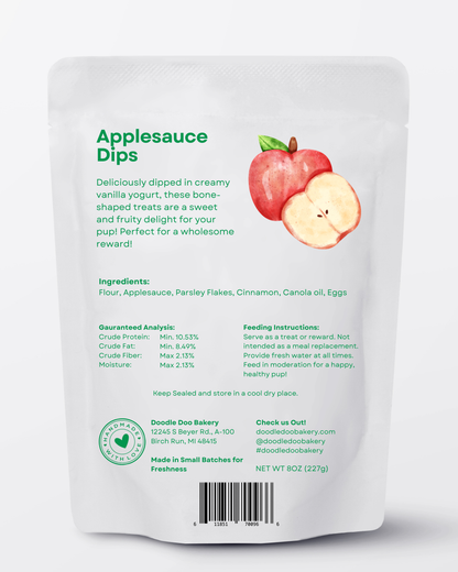 Applesauce Dips Dog Treats