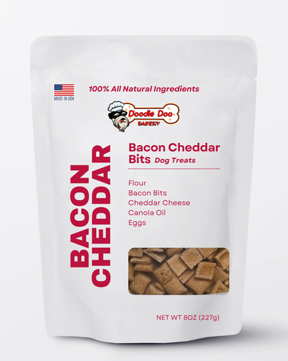 Bacon Cheddar Bits Dog Treats