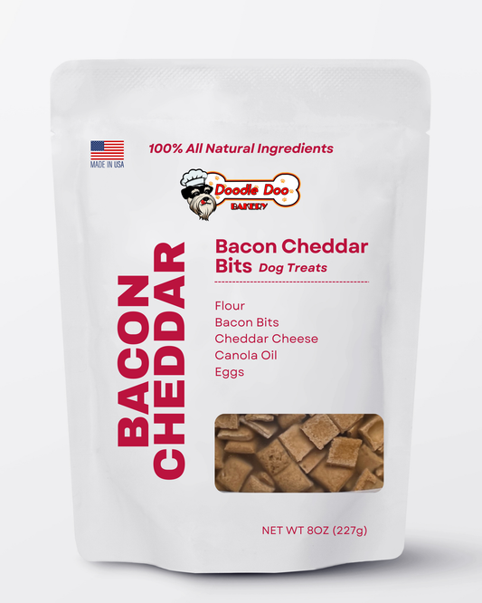Bacon Cheddar Bits Dog Treats