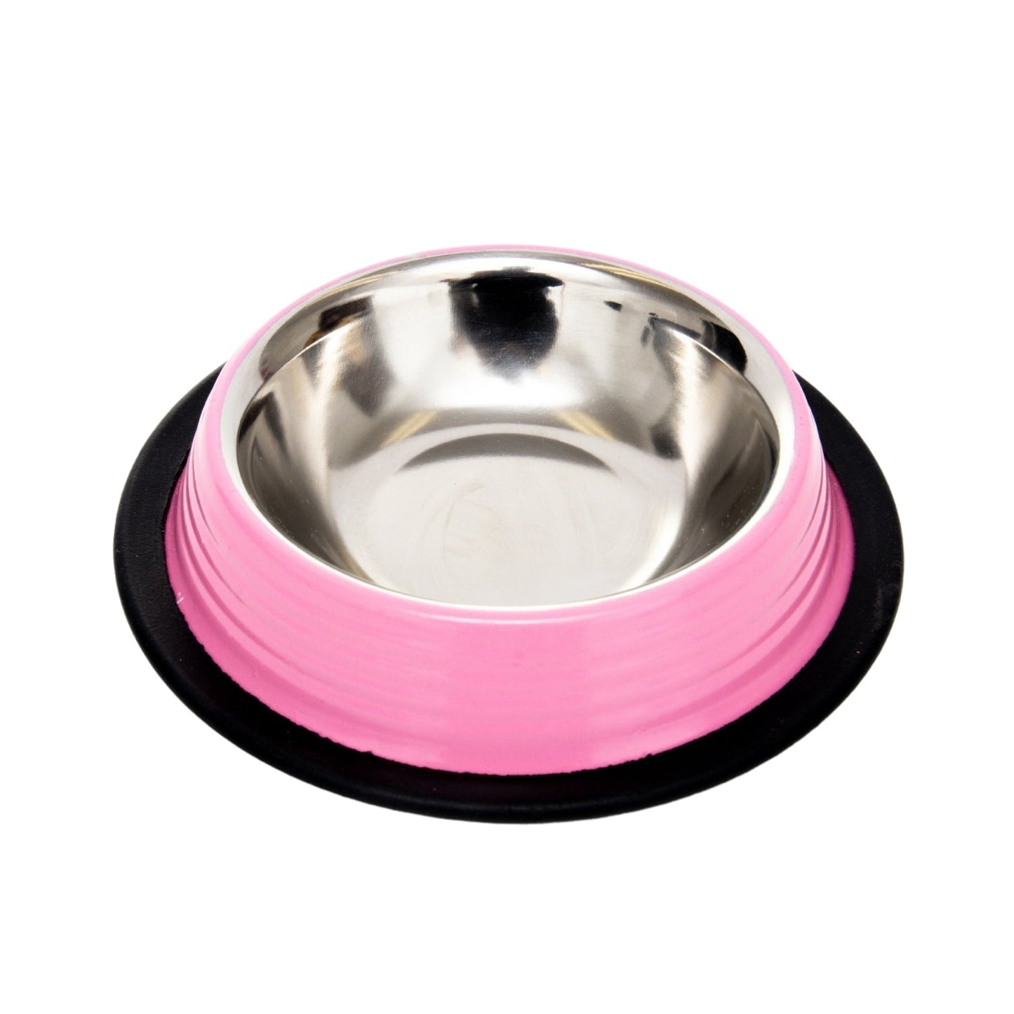Country Living Ribbed Non-Slip Pet Bowls Carnation Pink